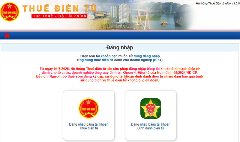 Hướng dẫn phân quyền khai thuế trên tài khoản định danh VneID mới nhất 2025