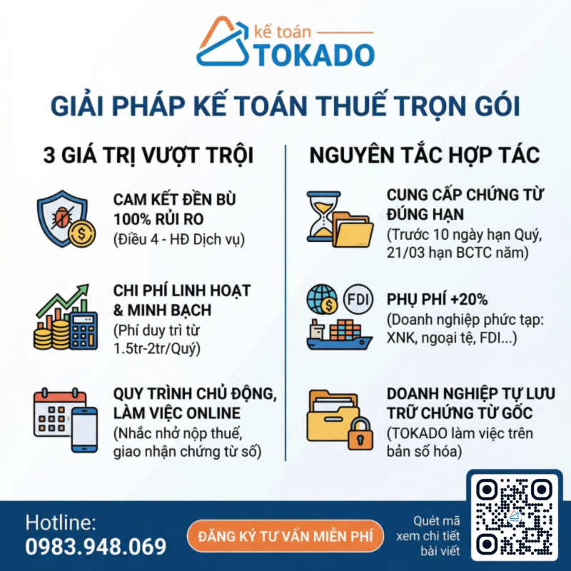 Sếp bận kinh doanh, thuế má ai lo?