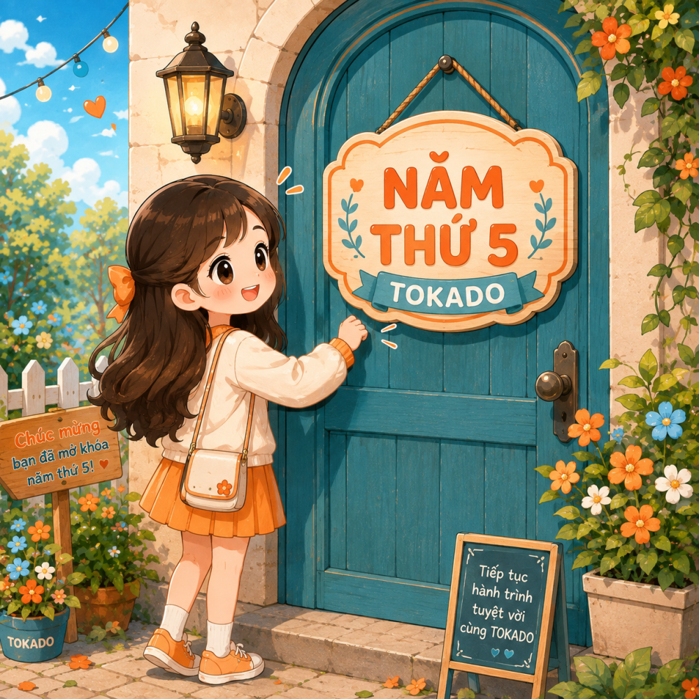 Chào năm thứ 5!!! Cùng nhau viết tiếp hành trình 💪
