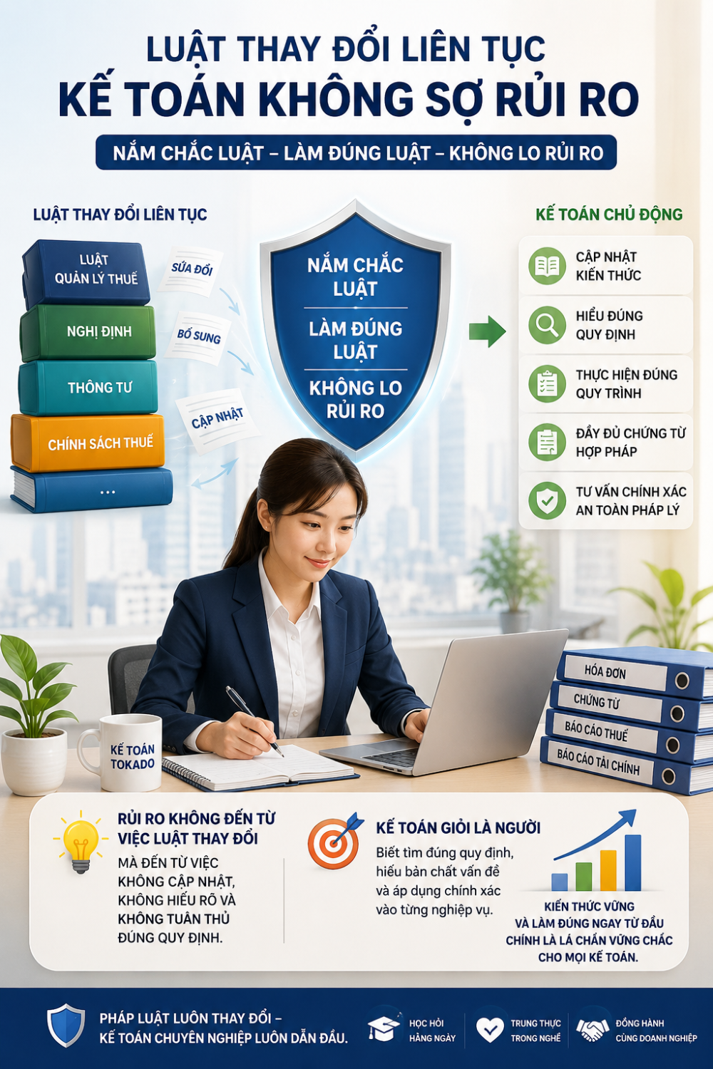 Nghề kế toán có thực sự rủi ro?