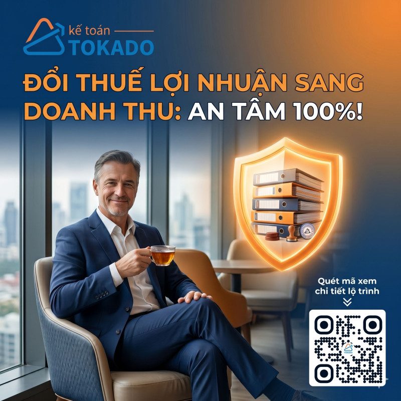 Đổi thuế lợi nhuận sang doanh thu: An tâm 100%!